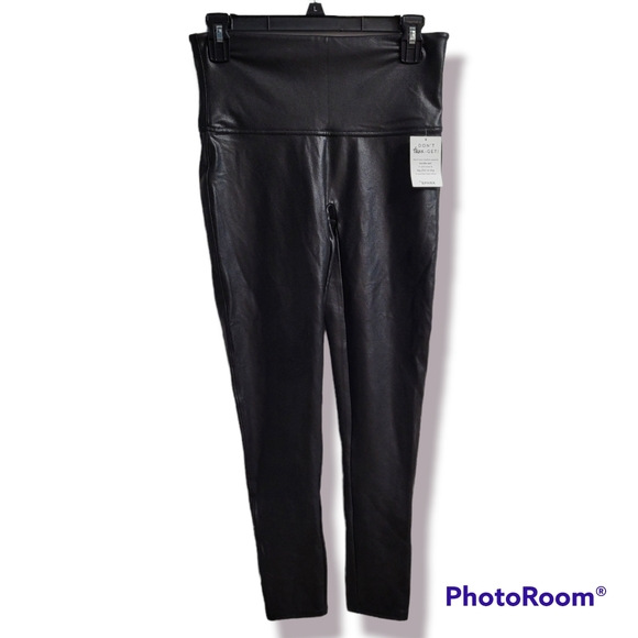 NWT Spanx Faux Leather Leggings - Picture 4 of 8